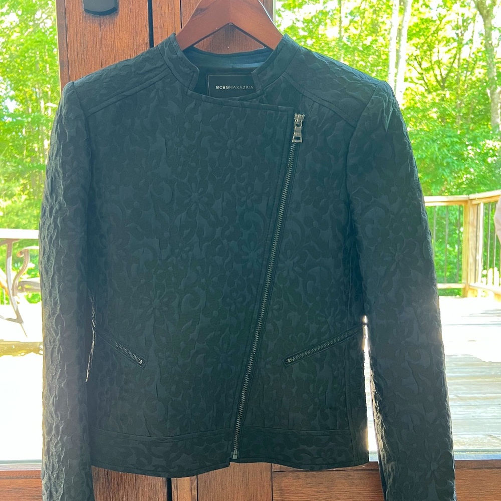 BCBG MaxAzria Women's Jaquard style jacket - size XS